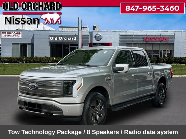 Used 2023 Ford F150 Lightning Lariat w/ Tow Technology Package AWD/4WD image 1