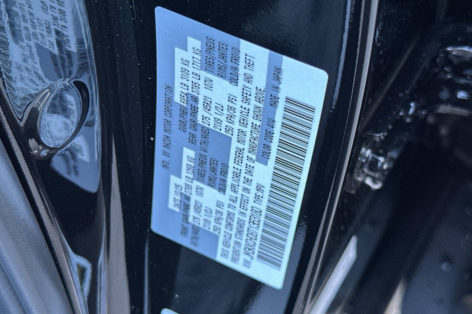 New 2026 MAZDA CX-90 3.3 Turbo w/ Premium Sport Pkg image 34