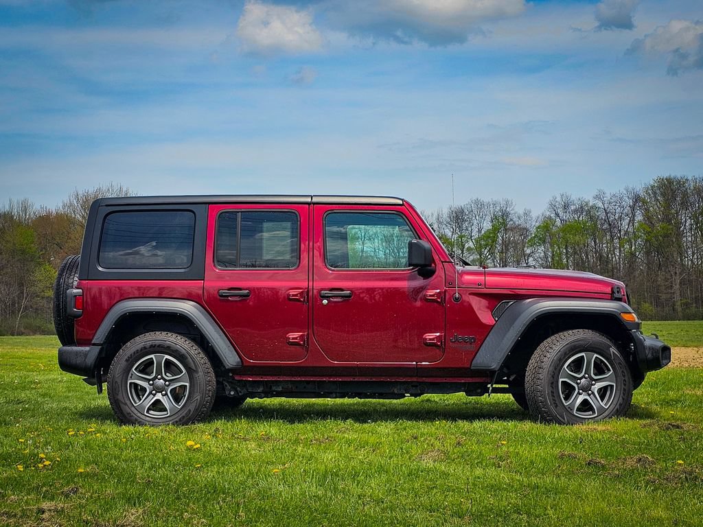 Used 2021 Jeep Wrangler Unlimited Sport AWD/4WD image 2