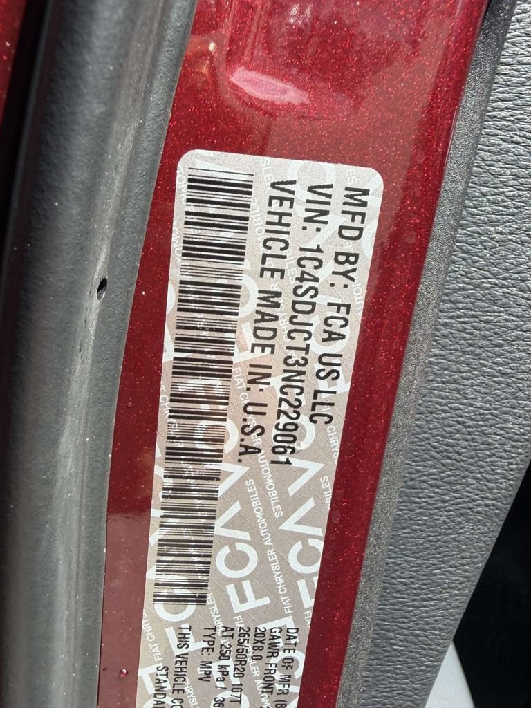 Used 2022 Dodge Durango R/T w/ Blacktop Package AWD/4WD image 29