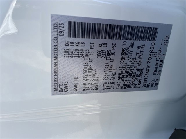 New 2026 Nissan Rogue SV image 44