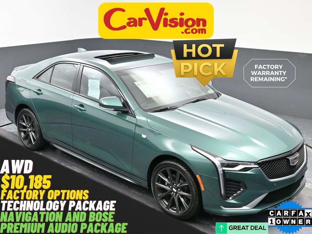 Used 2025 Cadillac CT4 Sport image 1