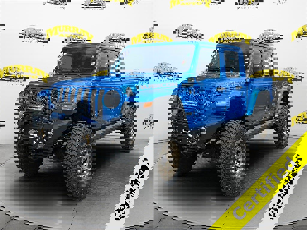 Certified 2022 Jeep Gladiator Rubicon w/ LED Lighting Group