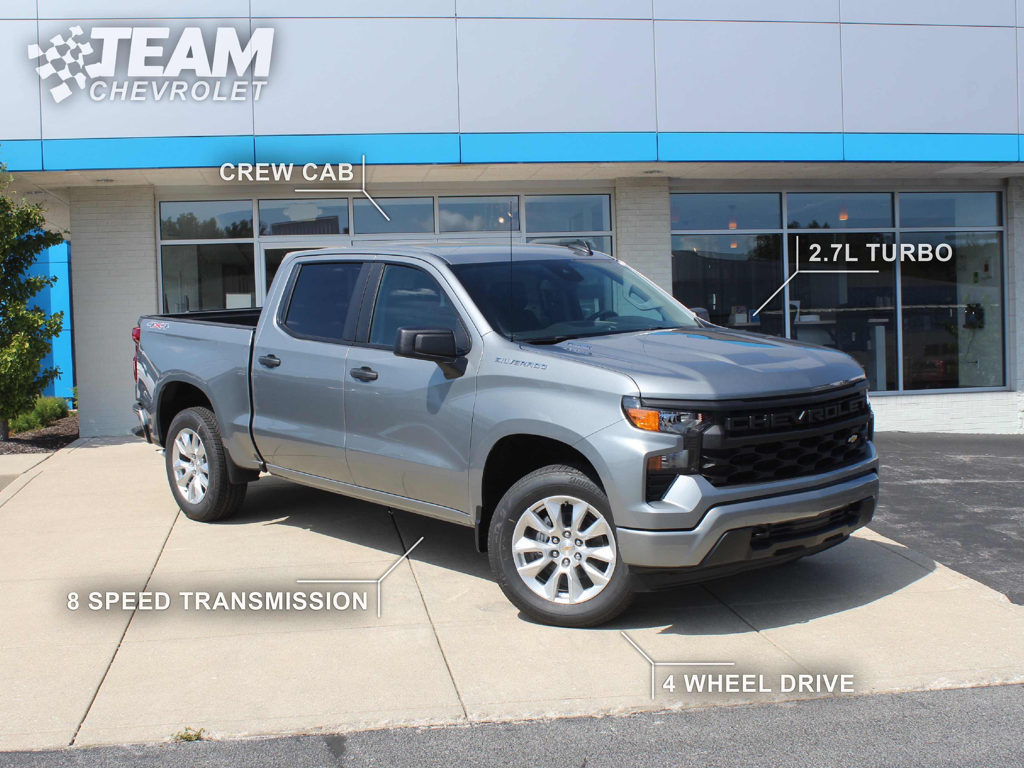 New 2026 Chevrolet Silverado 1500 Custom AWD/4WD image 2