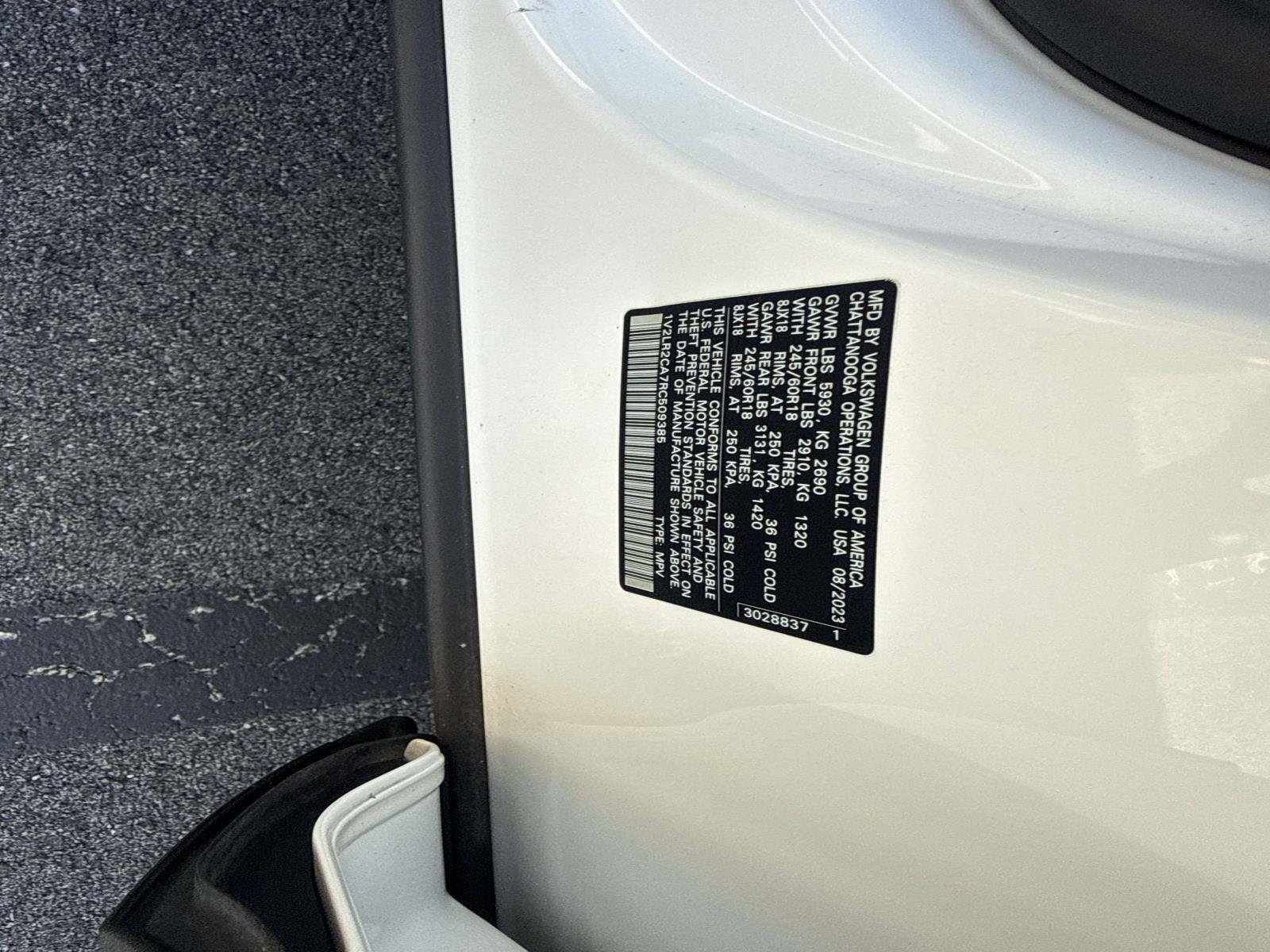 Certified 2024 Volkswagen Atlas SE AWD/4WD image 21