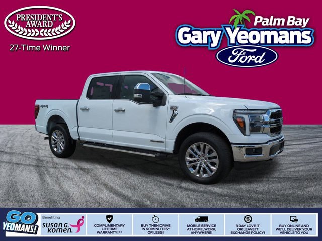 New 2025 Ford F150 Lariat w/ Equipment Group 501A Mid