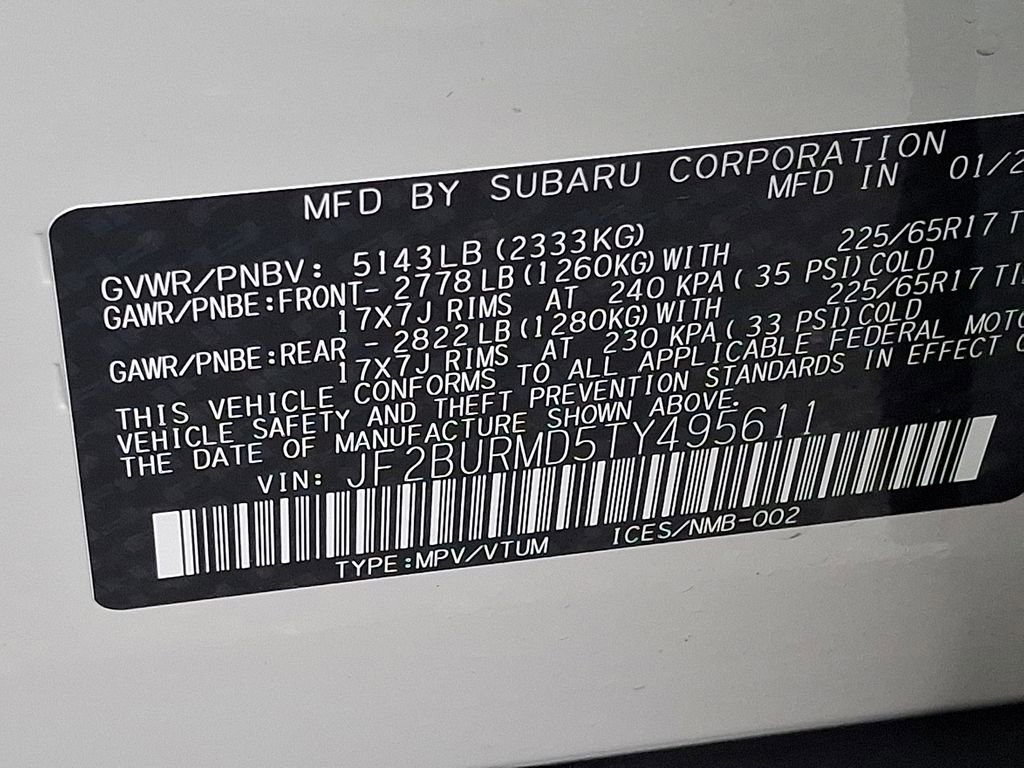 New 2026 Subaru Outback Wilderness AWD/4WD image 25