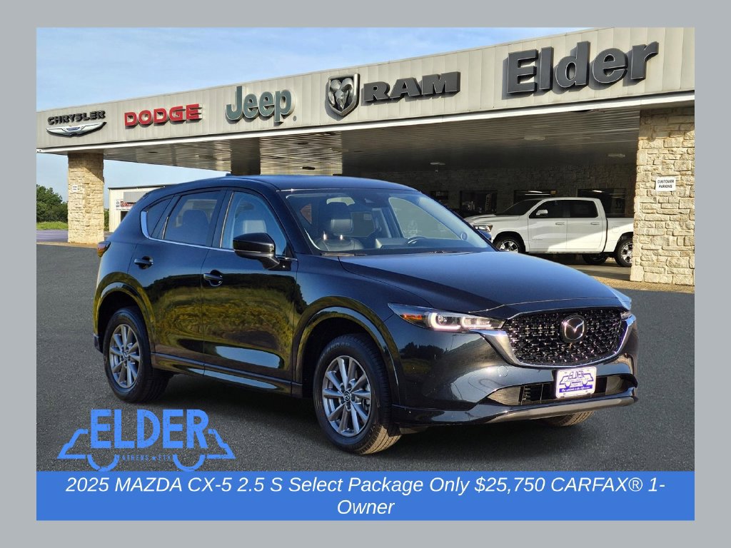 Used 2025 MAZDA CX-5 AWD 2.5 S w/ Select Package 360° Tour