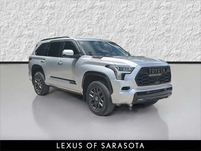 Used 2023 Toyota Sequoia Platinum AWD/4WD video 1