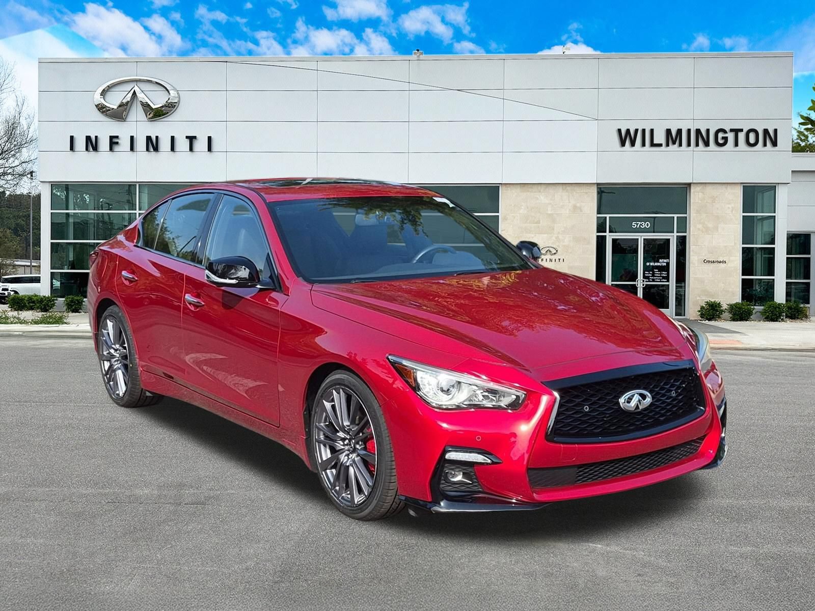 Used 2023 INFINITI Q50 Red Sport 400