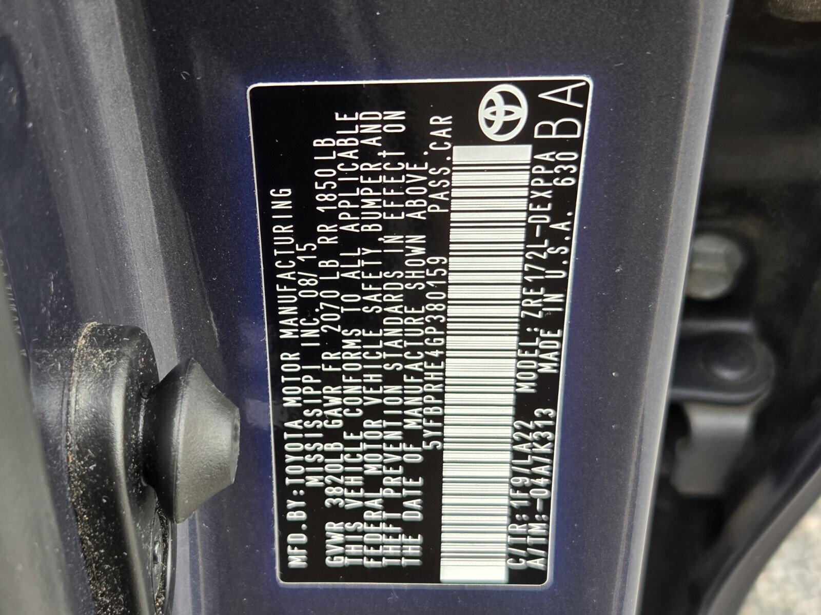 Certified 2016 Toyota Corolla LE Premium image 34