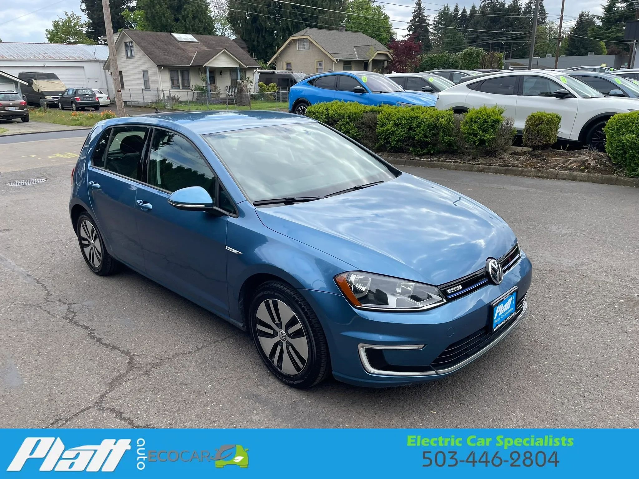 Used 2016 Volkswagen e-Golf SE w/ DC Fast Charging Package FWD image 13