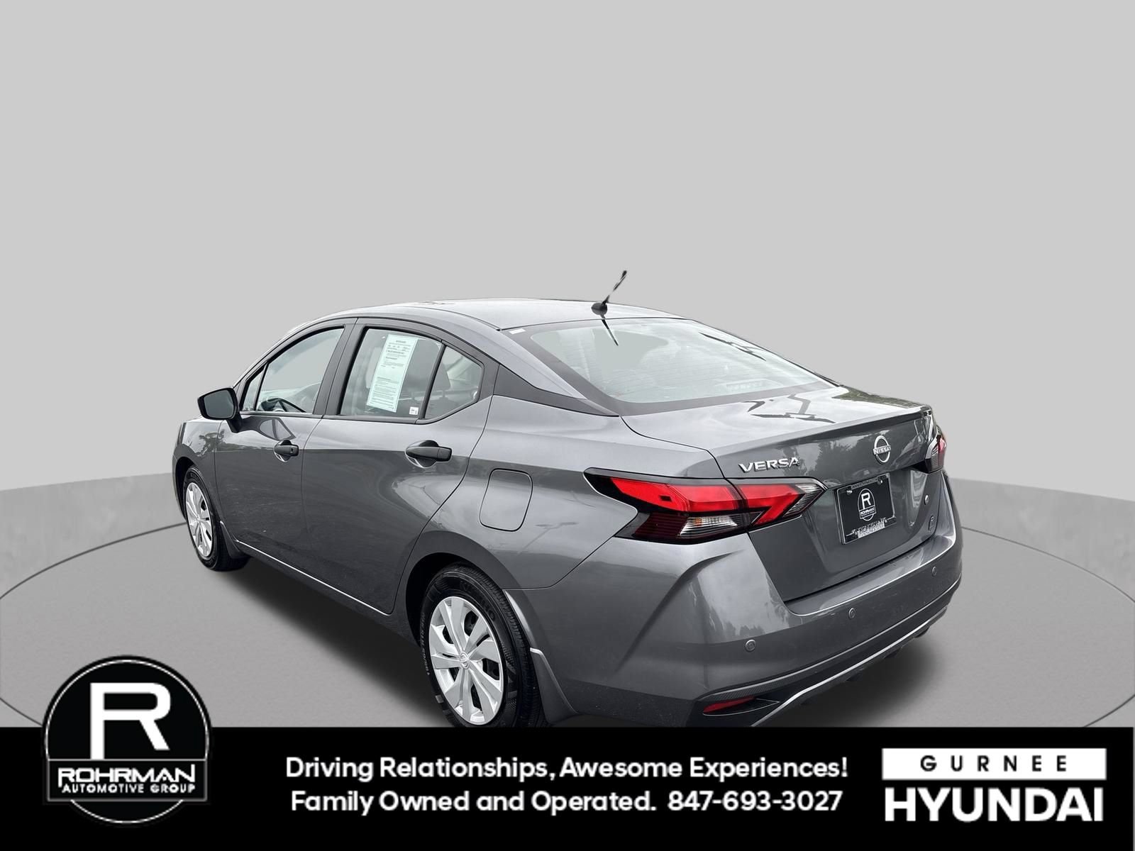 Used 2025 Nissan Versa S w/ Trunk Package FWD image 6