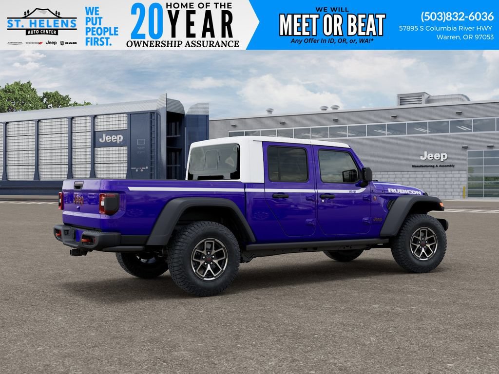 New 2026 Jeep Gladiator Rubicon w/ Whitecap Package AWD/4WD image 5
