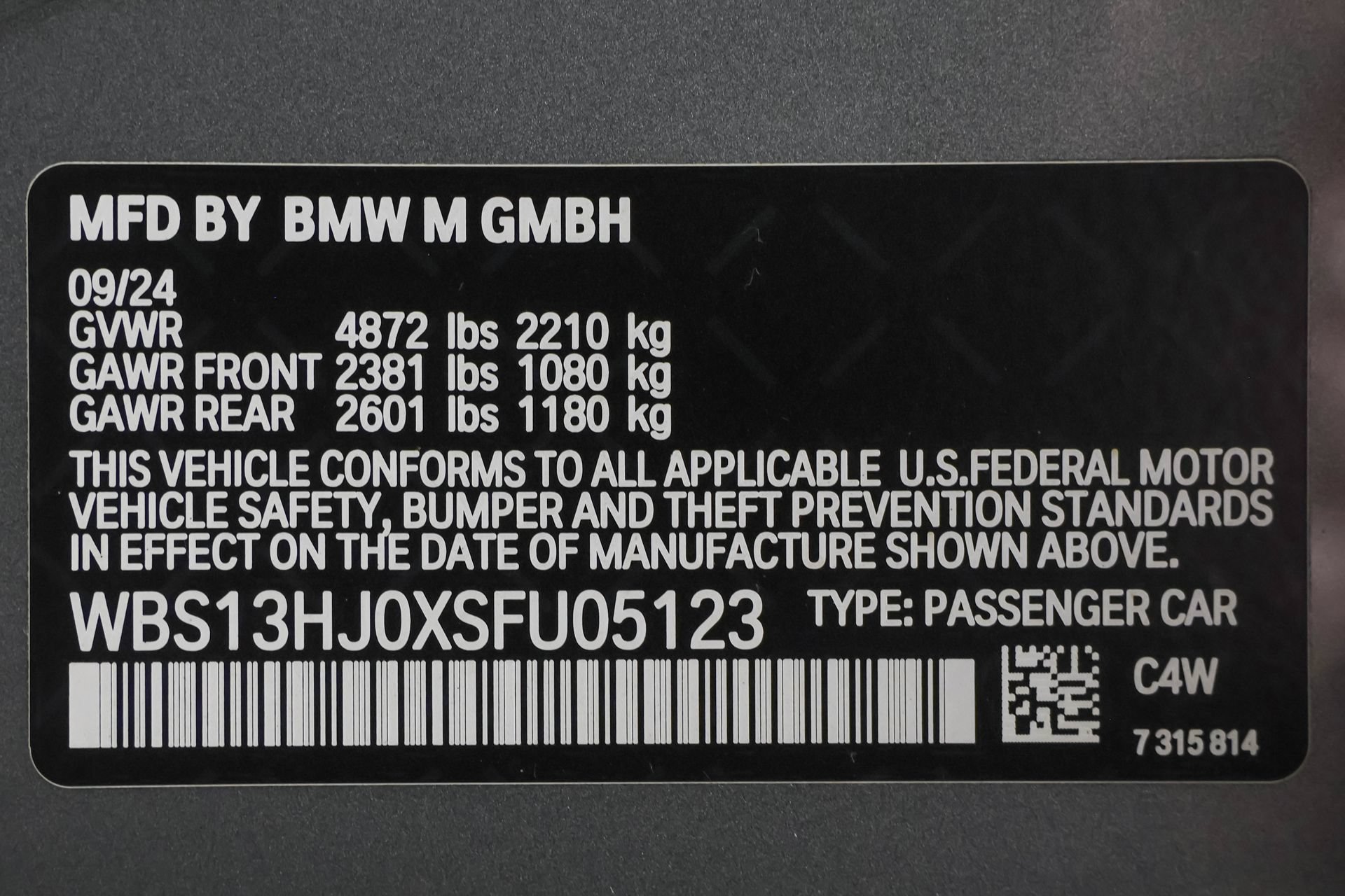 Used 2025 BMW M3 w/ Executive Package RWD image 43