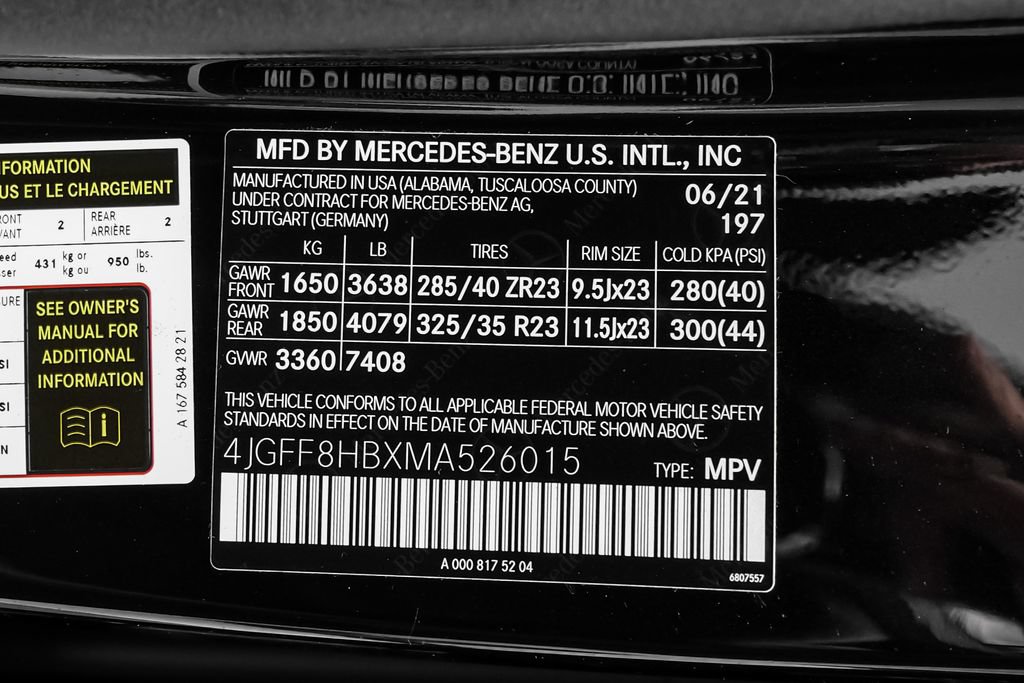 Used 2021 Mercedes-Benz Maybach GLS 600 4MATIC image 70