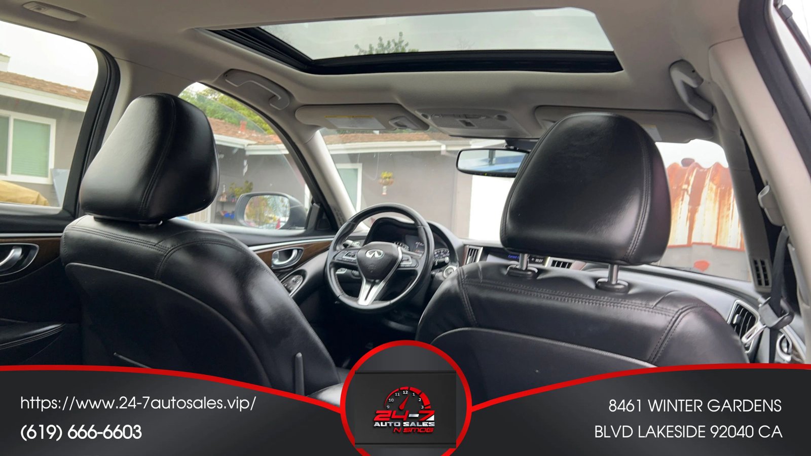 Used 2019 INFINITI Q50 Luxe AWD/4WD image 28