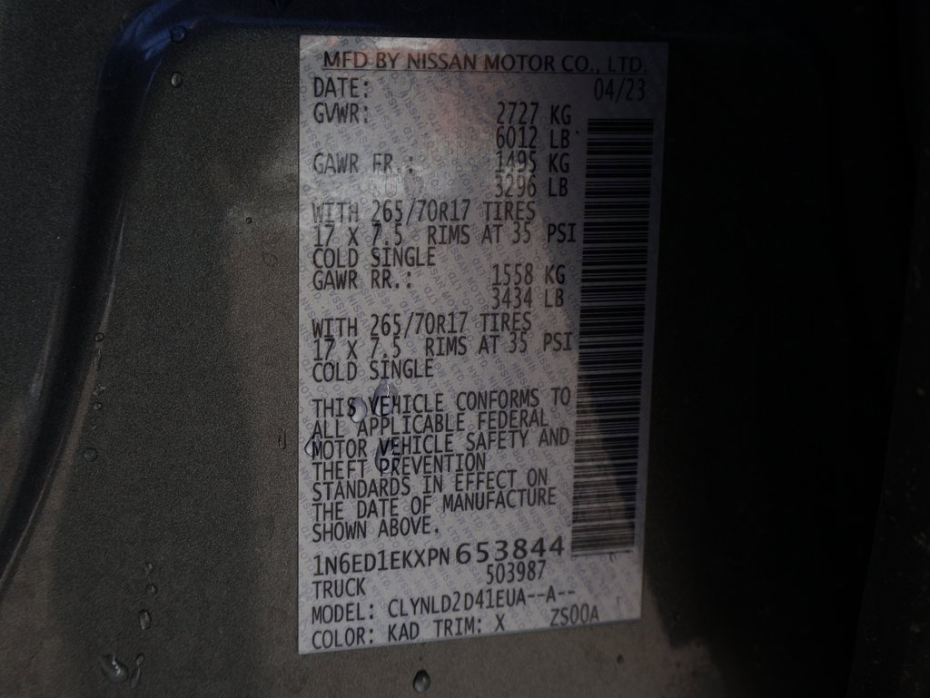 Used 2023 Nissan Frontier PRO-4X w/ Tow Package image 45