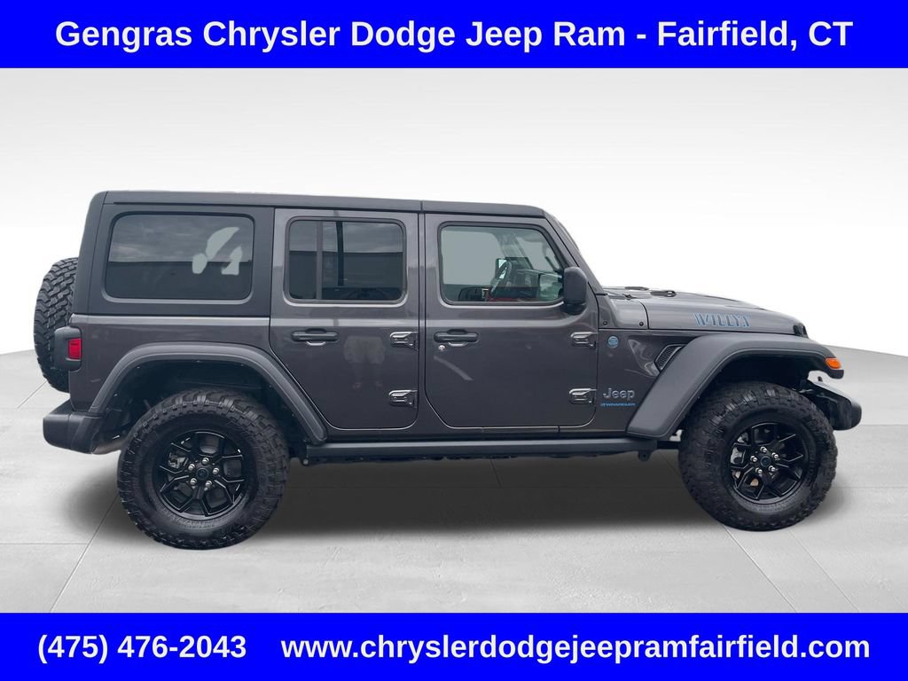 Certified 2025 Jeep Wrangler Unlimited Sport S 4xe AWD/4WD image 8