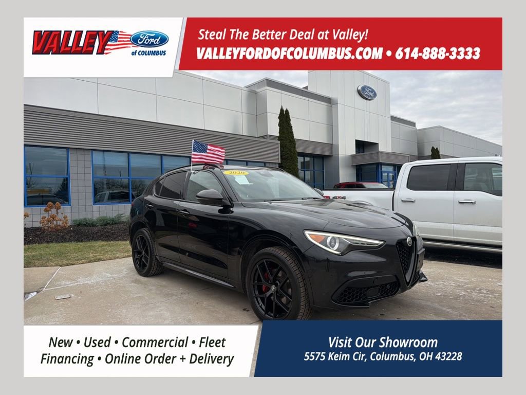 Used 2020 Alfa Romeo Stelvio Ti Sport w/ Quick Order Package 22S Sport image 1
