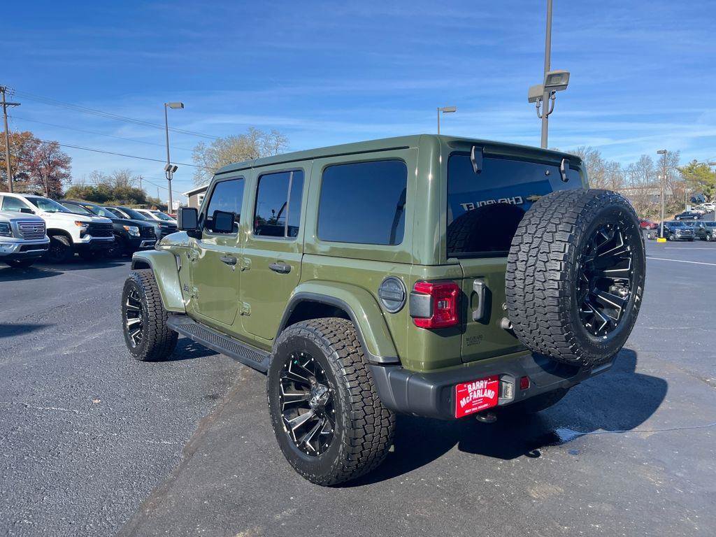 Used 2021 Jeep Wrangler Unlimited Sahara AWD/4WD video 3
