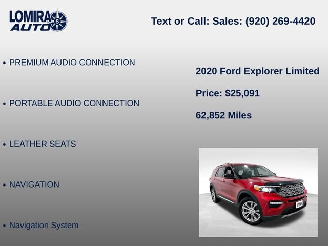 Used 2020 Ford Explorer Limited AWD/4WD image 21