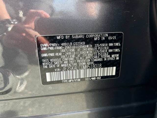 Used 2021 Subaru Forester Sport w/ Popular Package #2 AWD/4WD image 17