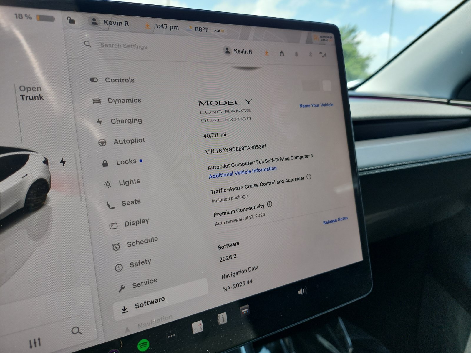 Used 2026 Tesla Model Y Long Range AWD/4WD image 17