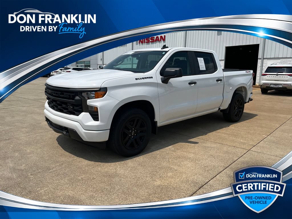 Used 2023 Chevrolet Silverado 1500 Custom w/ LPO, Dark Essentials Package