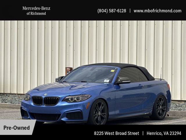 Used 2017 BMW M240i Convertible w/ Driving Assistance Package RWD image 1