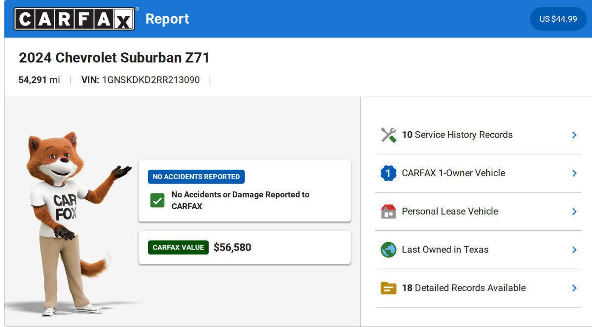 Used 2024 Chevrolet Suburban Z71 w/ Luxury Package image 13