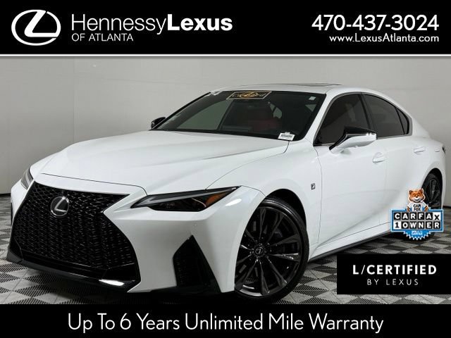 Certified 2024 Lexus IS 350 F Sport w/ Navigation Package