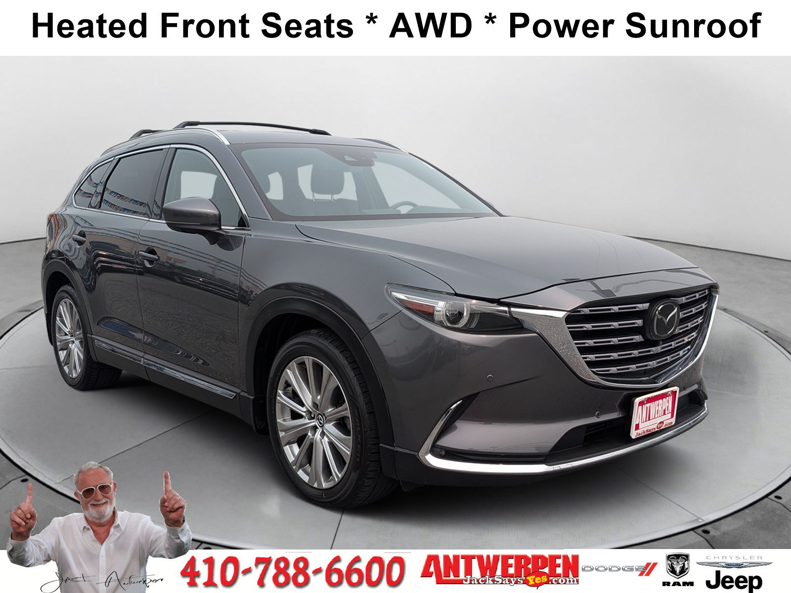 Used 2021 MAZDA CX-9 Signature AWD/4WD image 1