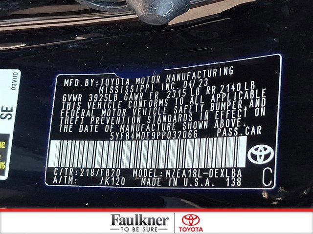 Certified 2023 Toyota Corolla LE FWD image 26