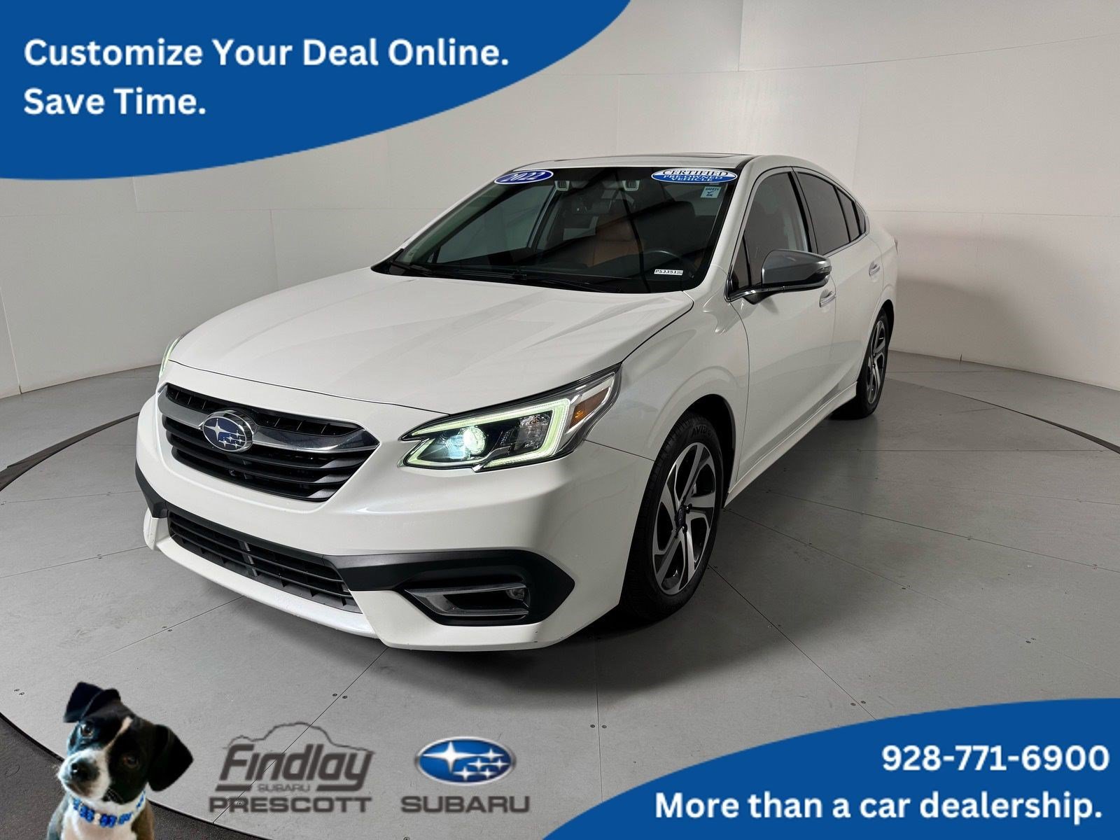 Certified 2022 Subaru Legacy Touring XT AWD/4WD image 1