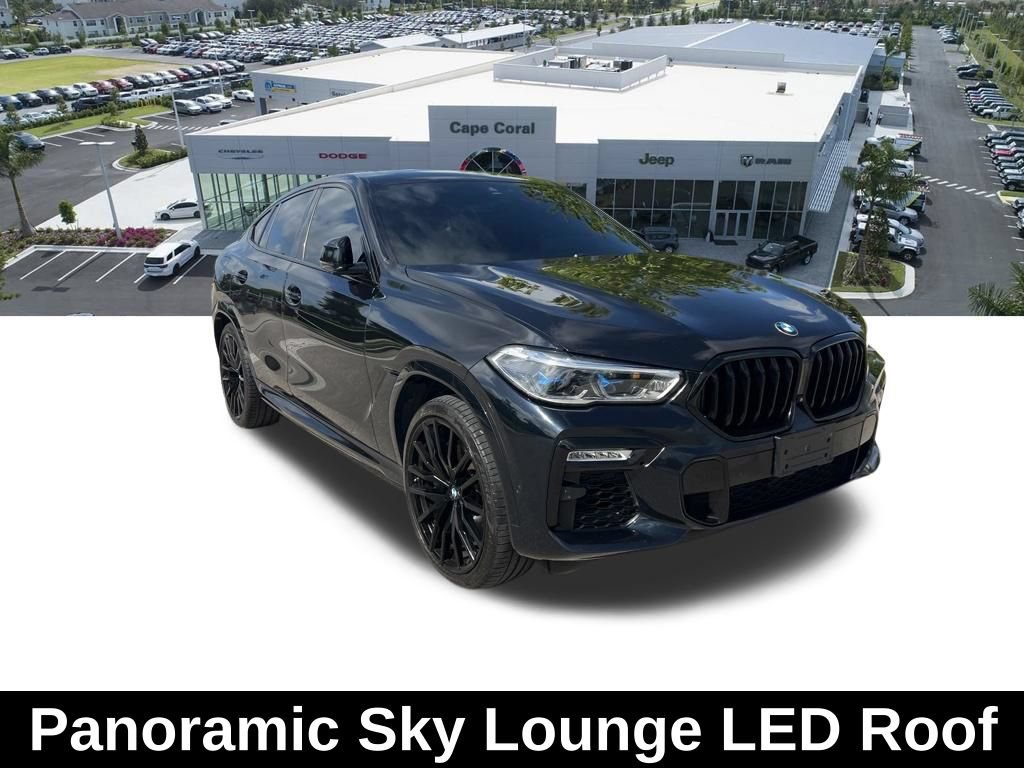 Used 2020 BMW X6 M50i w/ Executive Package AWD/4WD image 9