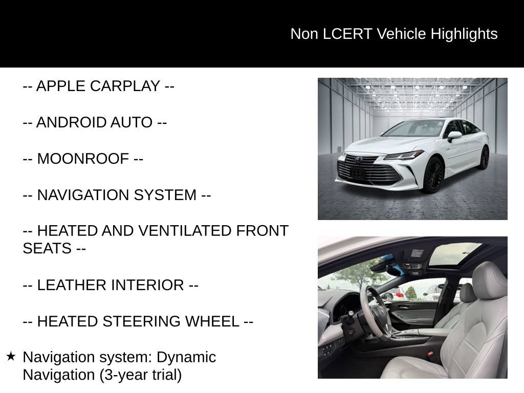 Used 2021 Toyota Avalon Limited w/ Advanced Safety Package FWD image 29