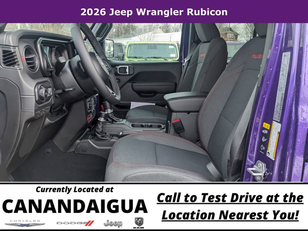 New 2026 Jeep Wrangler Unlimited Rubicon w/ Xtreme 35 Tire Package AWD/4WD image 17