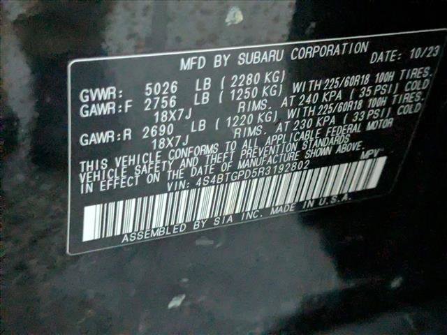 Certified 2024 Subaru Outback Touring XT image 26