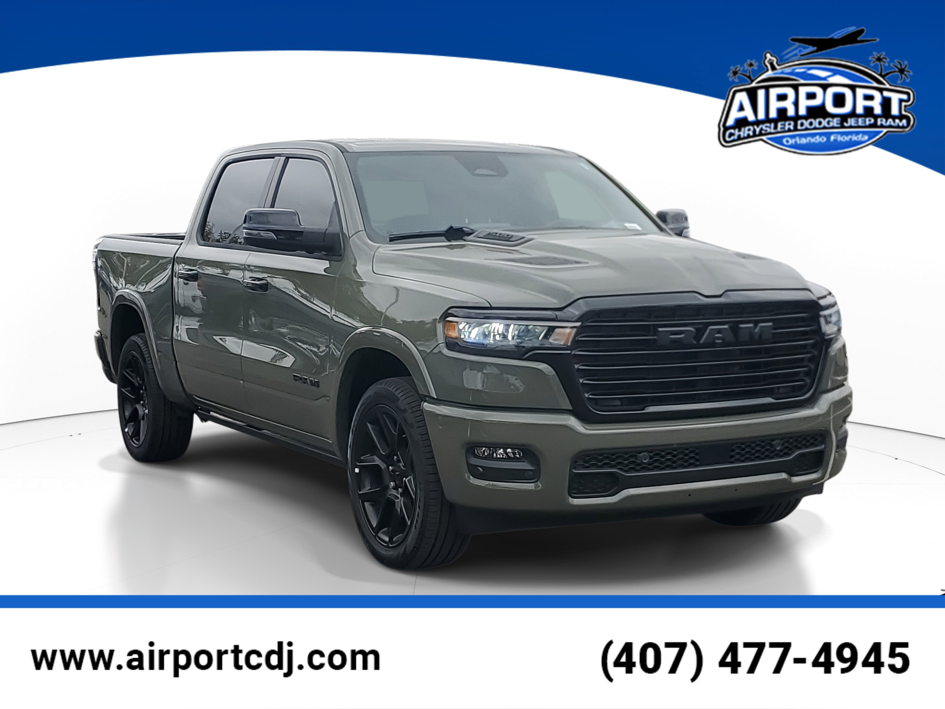 Used 2026 RAM 1500 Laramie w/ Night Edition image 1