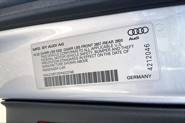 Certified 2023 Audi A6 2.0T Premium w/ Convenience Package AWD/4WD image 19