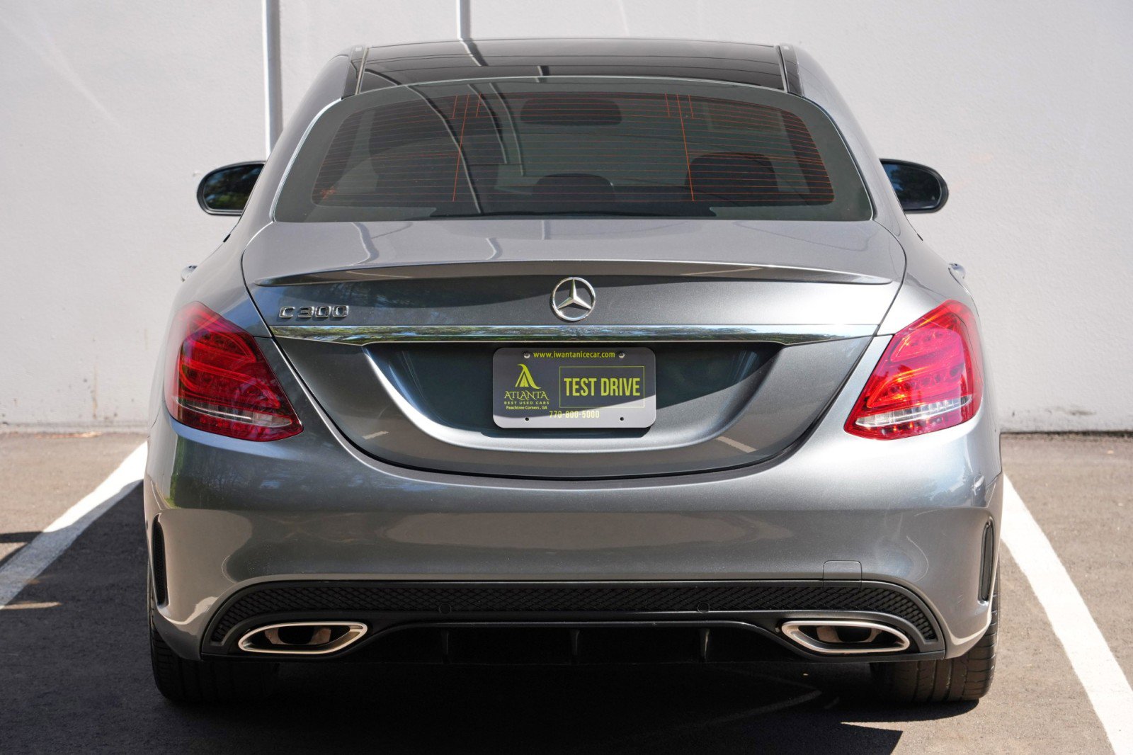 Used 2018 Mercedes-Benz C 300 Sedan w/ AMG Line image 49