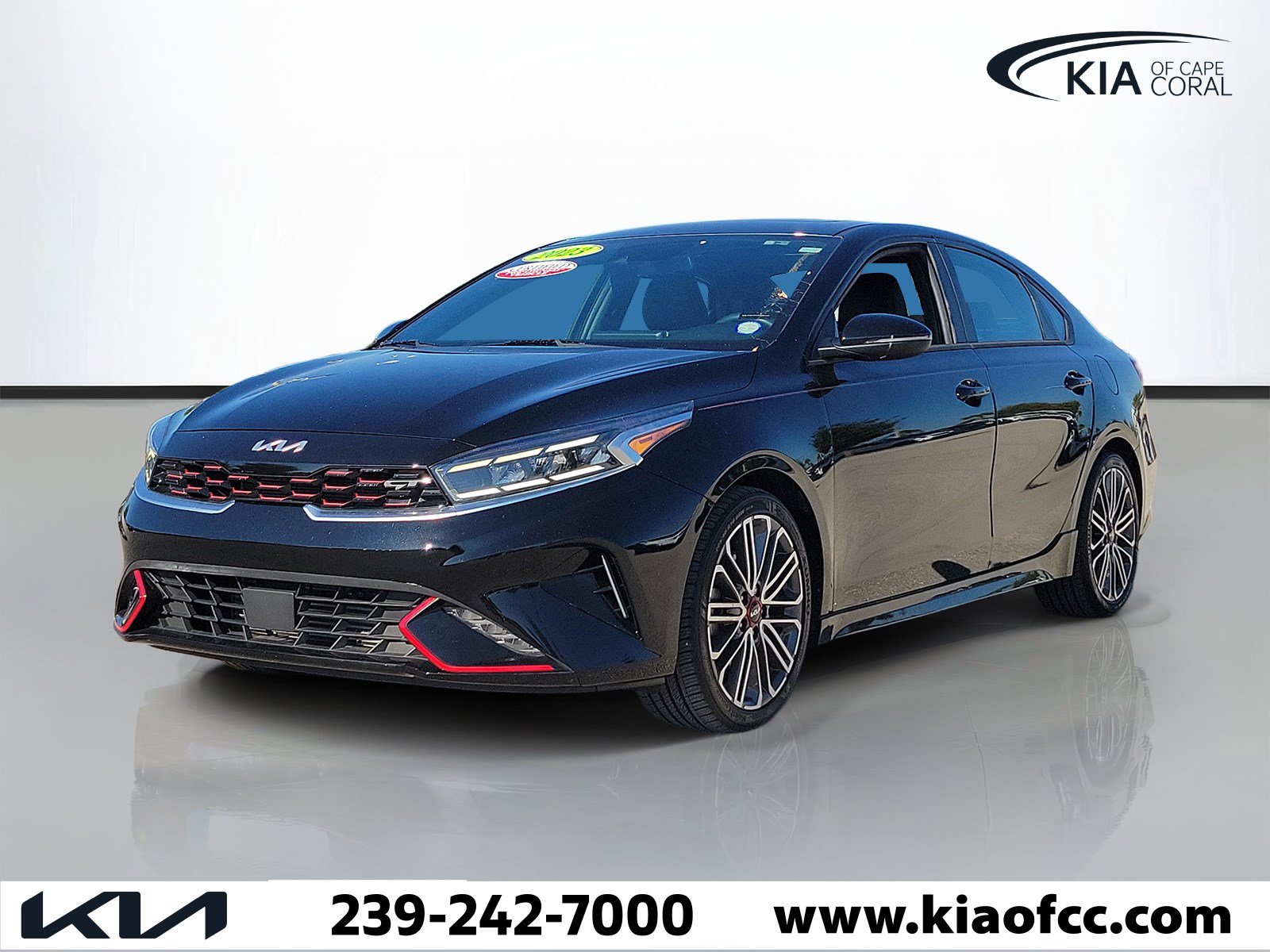 Certified 2023 Kia Forte GT w/ GT2 Package FWD image 3