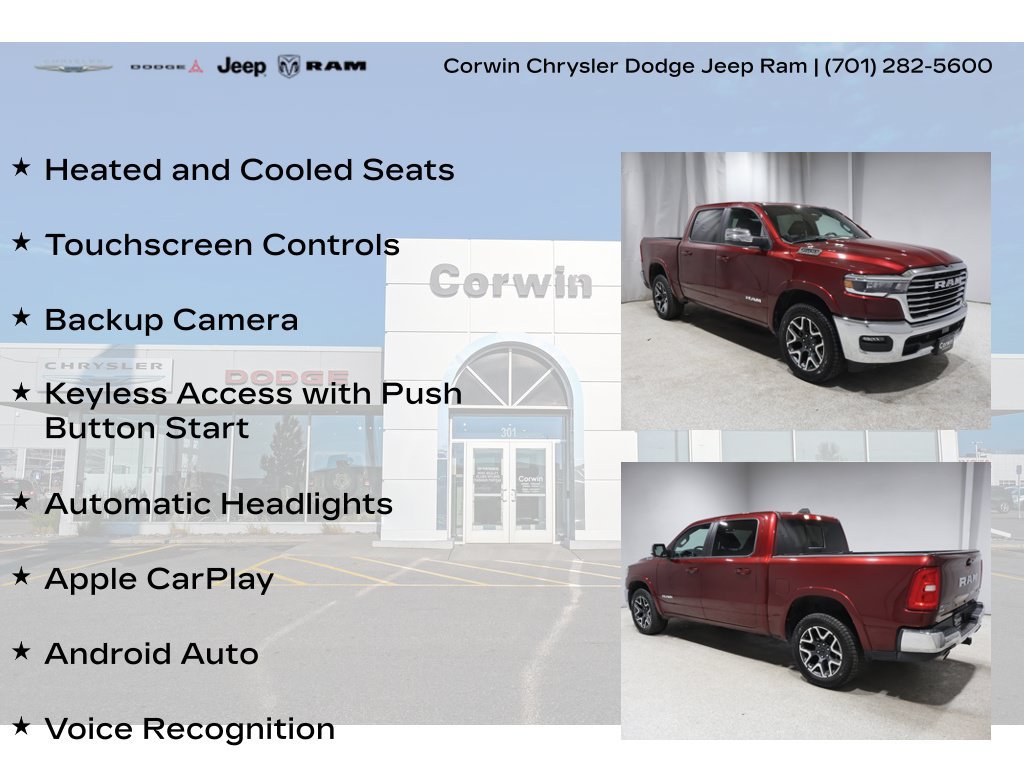 Used 2025 RAM 1500 Laramie AWD/4WD image 8