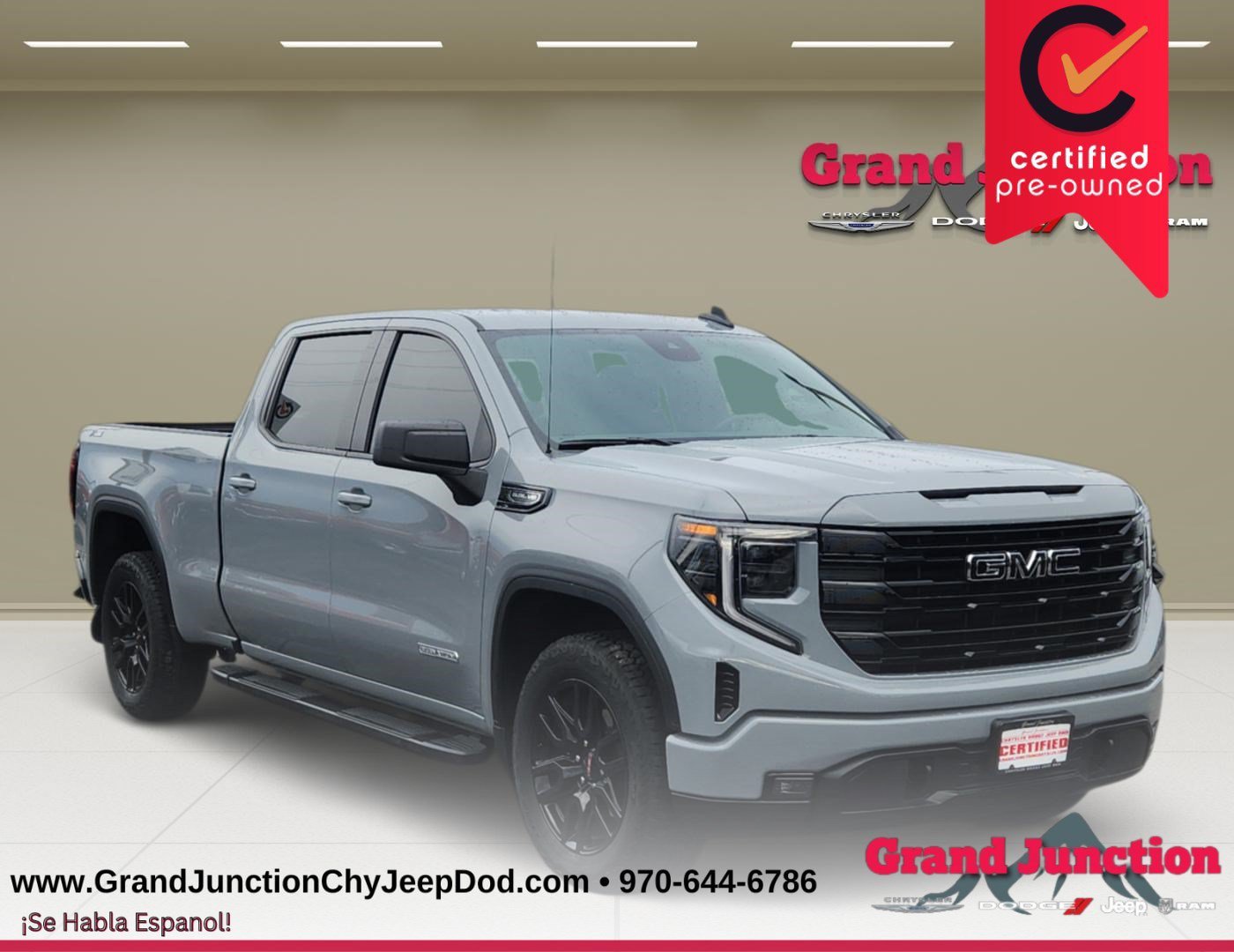 Used 2024 GMC Sierra 1500 Elevation w/ LPO, Elevation Black Package AWD/4WD image 1