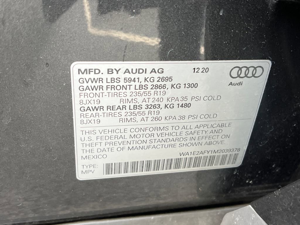 Used 2021 Audi Q5 e Premium Plus w/ Premium Plus Package AWD/4WD image 27