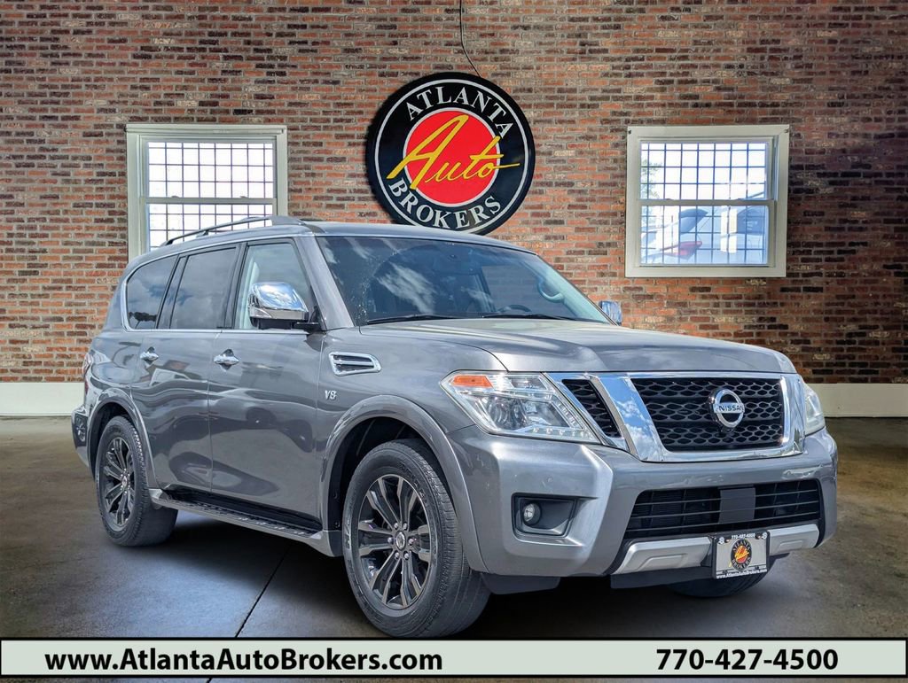 Used 2017 Nissan Armada Platinum w/ Captain Seat Package image 1