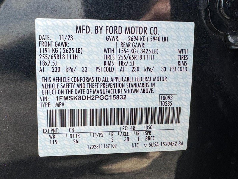 Used 2023 Ford Explorer XLT w/ Equipment Group 202A image 25