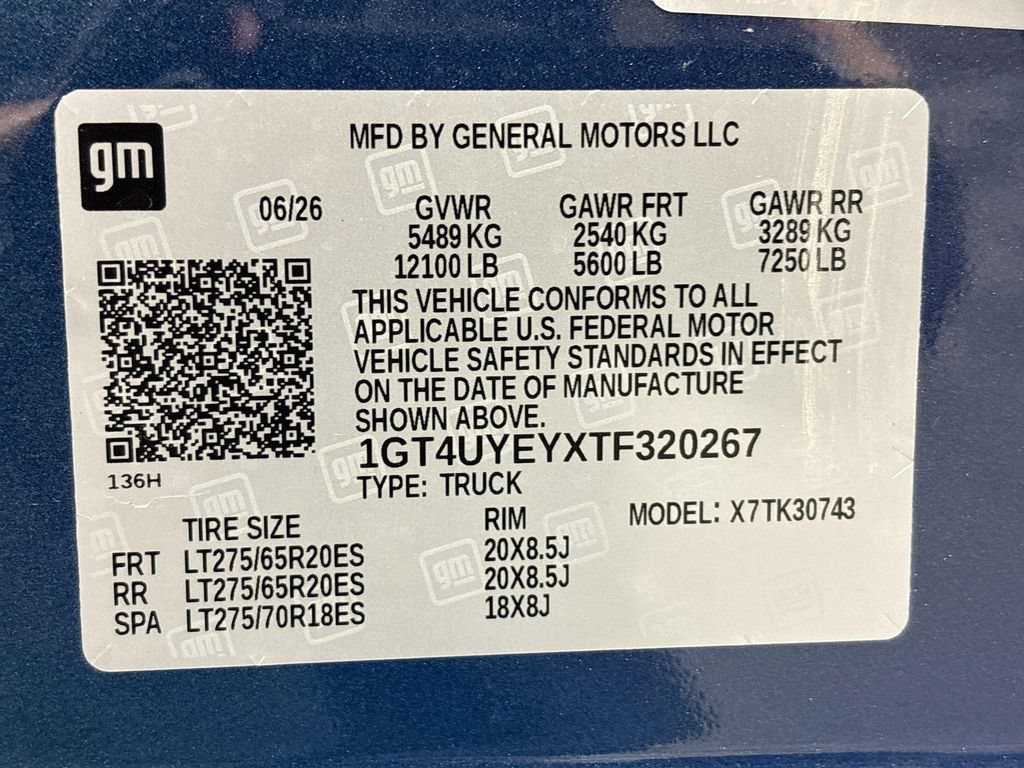 New 2026 GMC Sierra 3500 Denali Ultimate w/ LPO, Black Badging Package AWD/4WD image 33