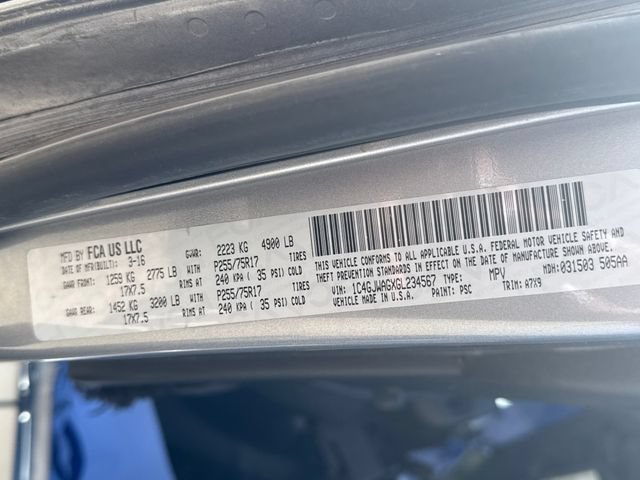 Used 2016 Jeep Wrangler Sport w/ Quick Order Package 24S AWD/4WD image 19
